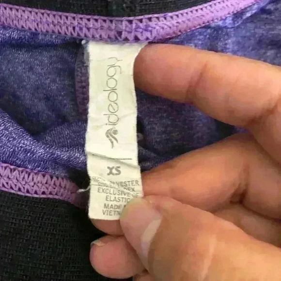 Ideaology Purple Running Shorts Women XS - Picture 3 of 4